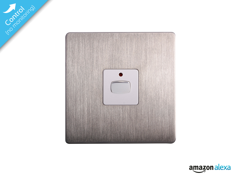 Dimmer switch Brushed Steel